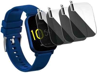 HIDEOUS Nano Glass for pTron Pulsefit F21 Plus(Pack of 4)