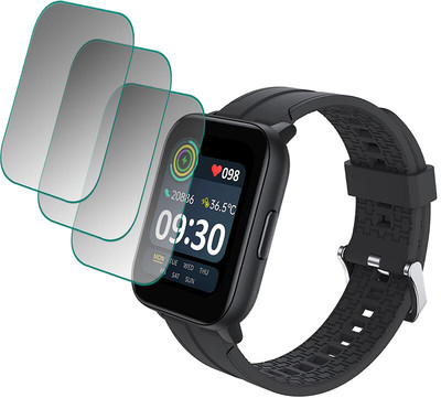 hirdesh Nano Glass for Realme TechLife Watch SZ100(Pack of 3)
