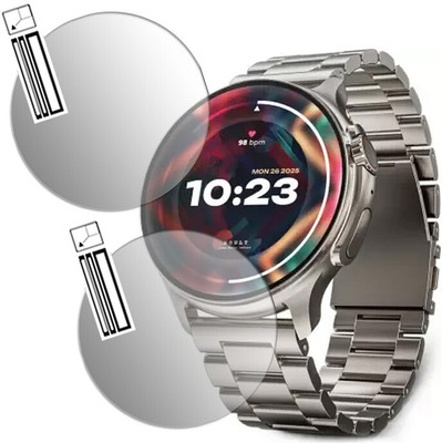 DOUMOF Nano Glass for Boult Crown R Pro SMARTWATCH(Pack of 2)