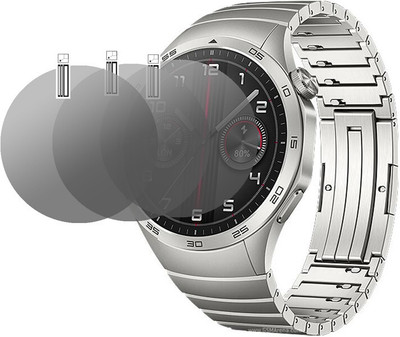 hirdesh Nano Glass for HUAWEI WATCH GT 4(Pack of 3)