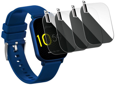 daffin Nano Glass for pTron Pulsefit F21 Plus(Pack of 4)