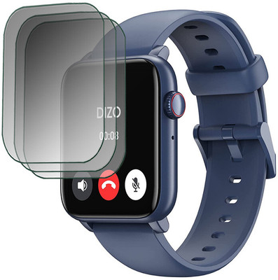 DOUMOF Nano Glass for DIZO Watch D2 Power SCREEN GUARD(Pack of 3)