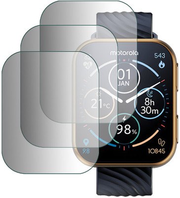 hirdesh Nano Glass for Motorola Moto Watch 200(Pack of 3)