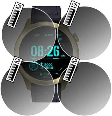 HIDEOUS Nano Glass for NoiseFit Twist Pro(Pack of 4)