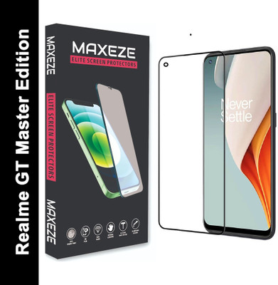MAXEZE Tempered Glass Guard for Realme GT MASTER EDITION, Realme GT, OnePlus Nord CE, OnePlus Nord 2, OPPO Reno 6, OPPO Reno 7 5G(Pack of 1)