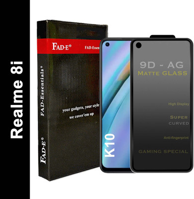 FAD-E Tempered Glass Guard for OPPO K10, OPPO A76, OPPO A96, Realme 7i, Realme 8i(Pack of 1)