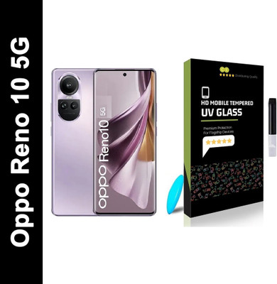 AB PRIME Edge To Edge Tempered Glass for OPPO Reno10 5G, oppo reno 10 5G, OPPO Reno10 5G UV glass(Pack of 1)