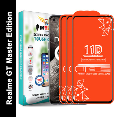 PikTrue Edge To Edge Tempered Glass for Realme Gt Master Edition(Pack of 3)