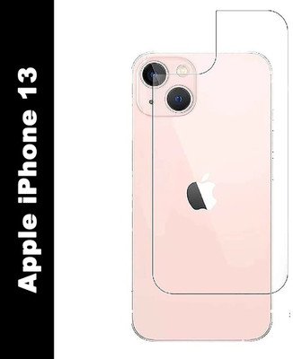 CallSmith Back Tempered Glass for Apple iPhone 13, Transparent Tempered Glass(Pack of 1)