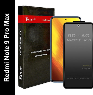 FAD-E Edge To Edge Tempered Glass for POCO X3, POCO X3 Pro, Redmi Note 9 Pro, Redmi Note 9 Pro Max, Poco M2 Pro(Pack of 1)
