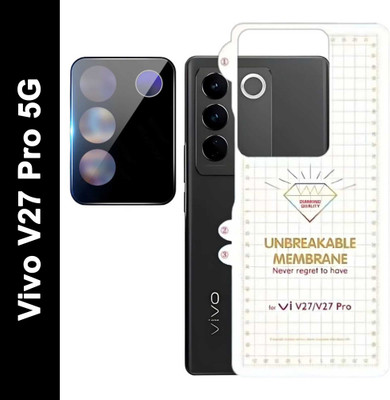 LOWCOST ASM Back Tempered Glass for Vivo V27 Pro 5G, and Vivo V27 Pro 5G Camera Lens Protector(Pack of 2)
