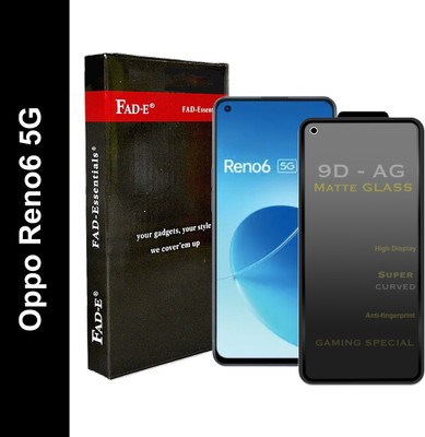 FAD-E Tempered Glass Guard for OPPO Reno6 5G, OPPO Reno 6(Pack of 1)