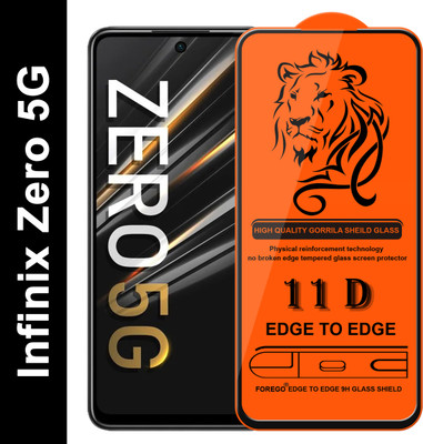 Forego Edge To Edge Tempered Glass for Infinix Zero 5G(Pack of 1)