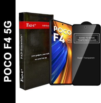 FAD-E Edge To Edge Tempered Glass for POCO F4 5G(Pack of 1)