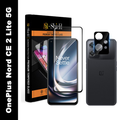 MS-Shield Edge To Edge Tempered Glass for OnePlus Nord CE 2 Lite 5G, With Camera Lens Protector(Pack of 1)