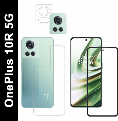 Ten To 11 Front and Back Tempered Glass for OnePlus 10R 5G(Pack of 3)
