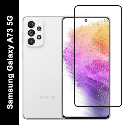 CASEHUNT Edge To Edge Tempered Glass for Samsung Galaxy A73 5G(Pack of 1)