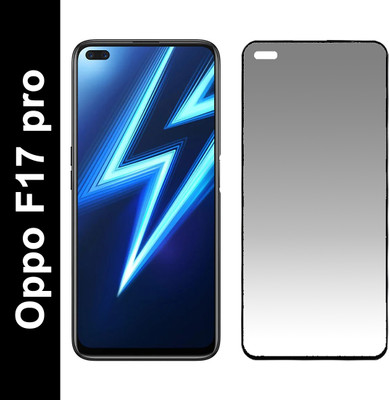 TEXOVERA Edge To Edge Tempered Glass for Oppo F17 pro(Pack of 1)