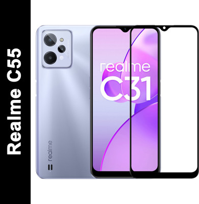 Flipkart SmartBuy Edge To Edge Tempered Glass for Realme C55(Pack of 1)