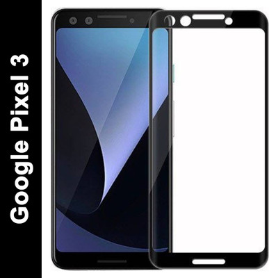 Caseline Edge To Edge Tempered Glass for GOOGLE PIXEL 3(Pack of 1)