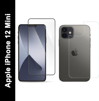 ELEF Front and Back Tempered Glass for Apple Iphone 12 Mini(Pack of 2)