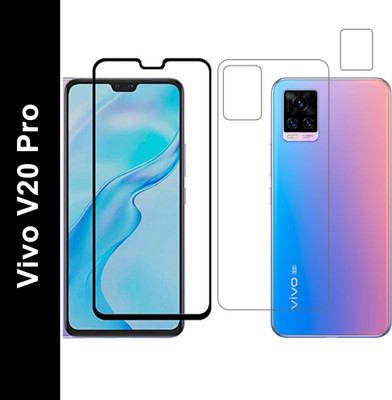 Ten To 11 Front and Back Tempered Glass for Vivo V20 Pro(Pack of 3)