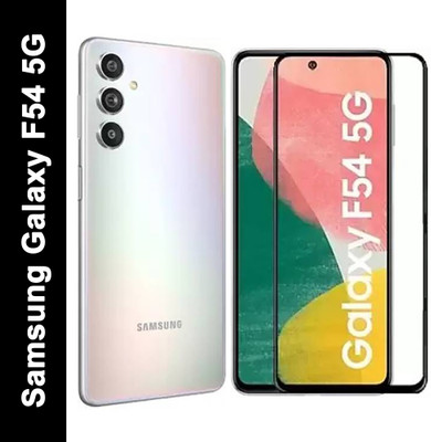 YOGIJEET Edge To Edge Tempered Glass for Samsung Galaxy F54 5G(Pack of 1)
