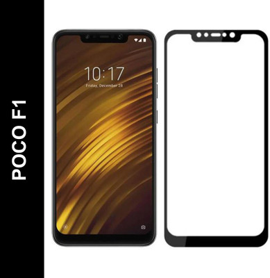 COSHIBA Edge To Edge Tempered Glass for POCO F1(Pack of 1)