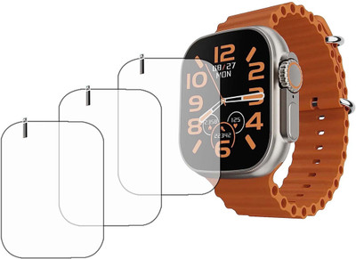 MOKPLZ Screen Guard for BOAT WAVE ELEVATE SMARTWATCH(Pack of 3)
