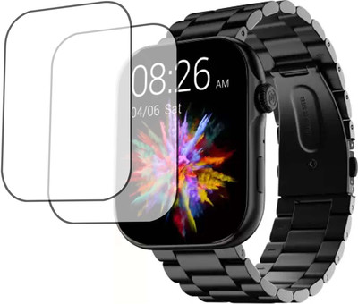 TWUAOP Screen Guard for NOISE COLORFIT VISION 3 SMARTWATCH(Pack of 2)