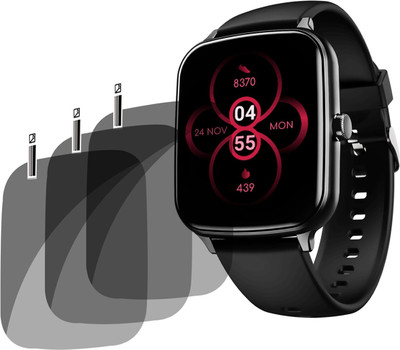 TXGO Screen Guard for BoAt Wave Smart Call Smartwatch(Pack of 3)