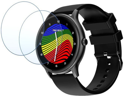 AHWAVEEDA Impossible Screen Guard for Protective Ultra Clear Unbreakable Smartwatch Screen Protector Compatible For Fire-Boltt Hurricane(Pack of 2)