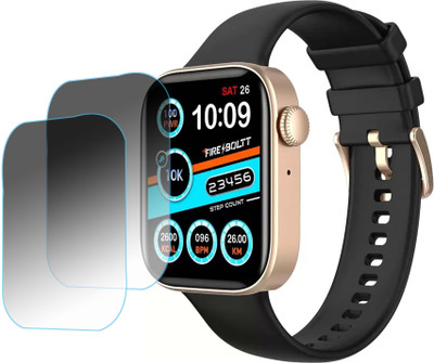 siglaciz Screen Guard for FIRE-BOLTT RING 2 SMARTWATCH(Pack of 2)