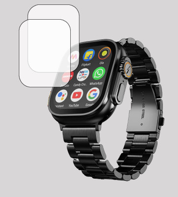 EJZATI Screen Guard for FIRE BOLTT ORACLE SMARTWATCH, SCREEN GUARD(Pack of 2)