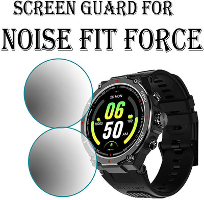 hirdesh Screen Guard for NoiseFit Force(Pack of 2)