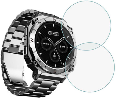 MOKPLZ Screen Guard for BOAT ENGIMA X500 SMARTWATCH(Pack of 2)