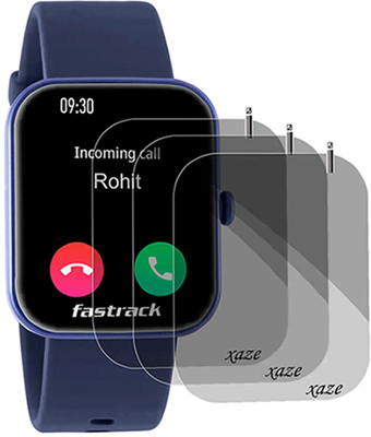 XAZE Screen Guard for Fastrack Reflex Hello Smartwatch(Pack of 3)