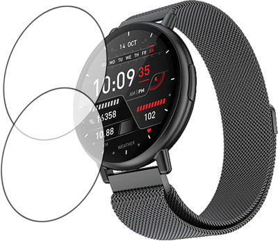 TWUAOP Screen Guard for FIRE BOLTT DESTINY SMARTWATCH(Pack of 2)