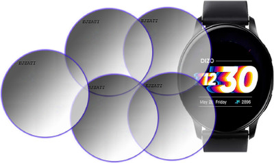 EJZATI Screen Guard for DIZO WATCH R TALK smartwatch(Pack of 5)