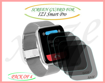 XAZE Screen Guard for IZI Smart Pro Smartwatch(Pack of 4)