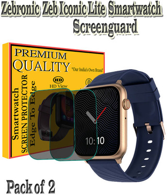 EZGER Screen Guard for Zebronics Zeb-Iconic Lite(Pack of 2)