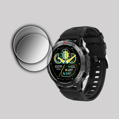 ejzatex Screen Guard for BEATXP DUKE SMARTWATCH, SCREEN GUARD(Pack of 2)