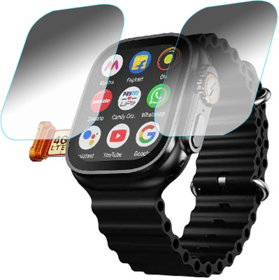 siglaciz Screen Guard for FIRE-BOLTT ORACALE SMARTWATCH(Pack of 2)
