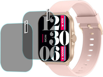 MOKPLZ Screen Guard for FIRE BOLTT ETERNO SMARTWATCH(Pack of 2)