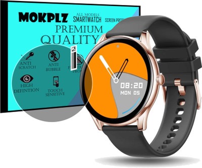 MOKPLZ Screen Guard for PEBBLE COSMOS BOLD SMARTWATCH(Pack of 1)