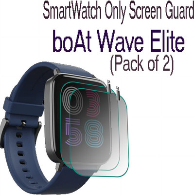 daffin Screen Guard for boAt Wave Elite(Pack of 2)