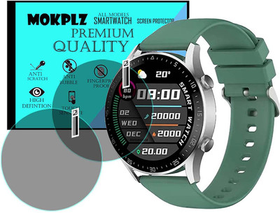 MOKPLZ Screen Guard for FIRE BOLTT TALK 2 PRO SMARTWATCH(Pack of 2)