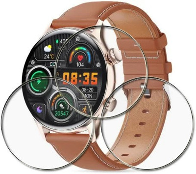 tombik Screen Guard for xc31-Gizmore GizFit Glow Smartwatch(Pack of 3)