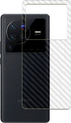 ARBAN vivo X80 Pro 5G Back Carbon Fiber Skin Mobile Skin(Transparent)