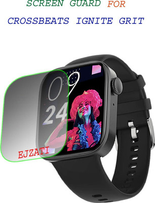 EJZATI Screen Guard for CROSSBEATS IGNITE GRIT SMARTWATCH(Pack of 1)
